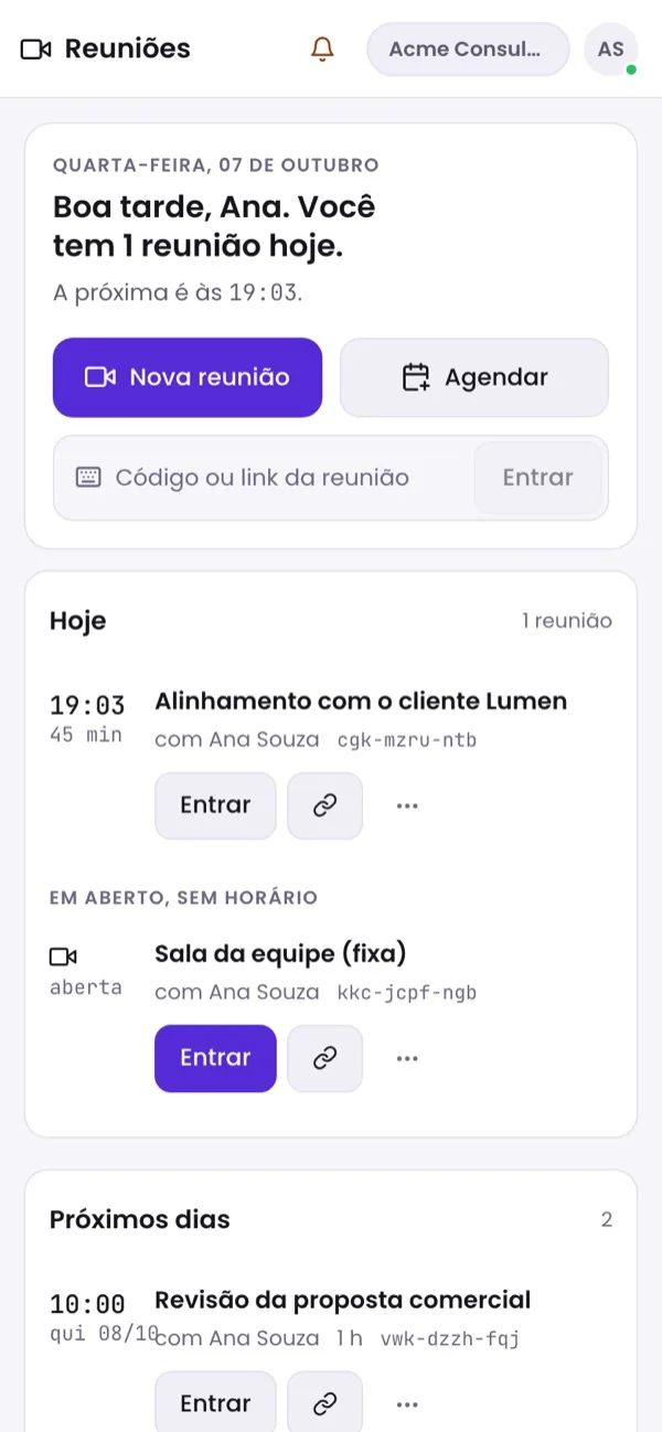 BSN Call no celular